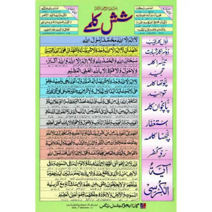 Chart No 51 (شش کلمے)