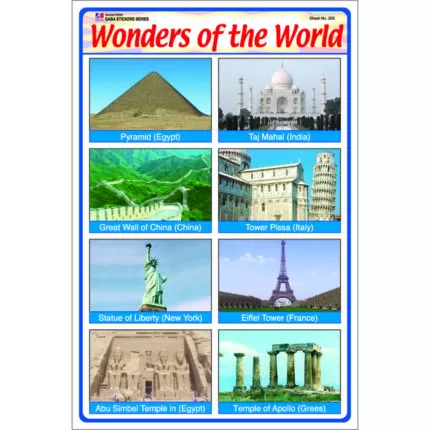 Sheet No 205 (Wonders of the World)