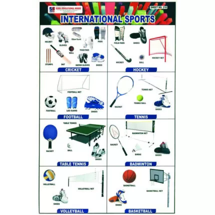 Sheet No 218 (International Sports)