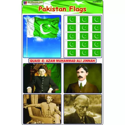 Sheet No 227 (Pakistan Flag)