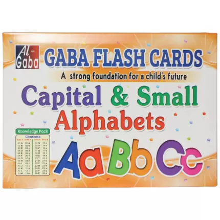 Gaba Flash Card Capital and Small Alphabets