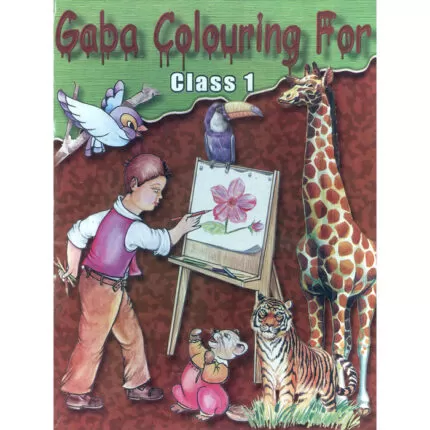 Gaba Colouring Book for Class 1