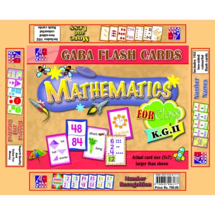 Gaba Flash Card Mathematics KG 2