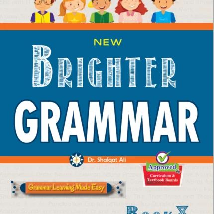 NEW BRIGHTER GRAMMAR BOOK-8 (APPROVED BY SNC)